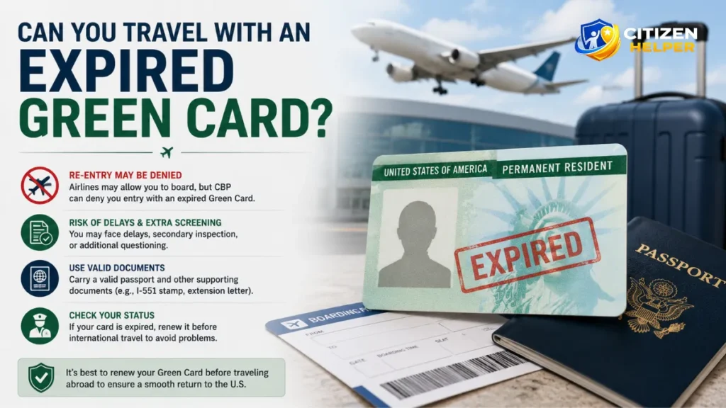 Can You Travel With an Expired Green Card?