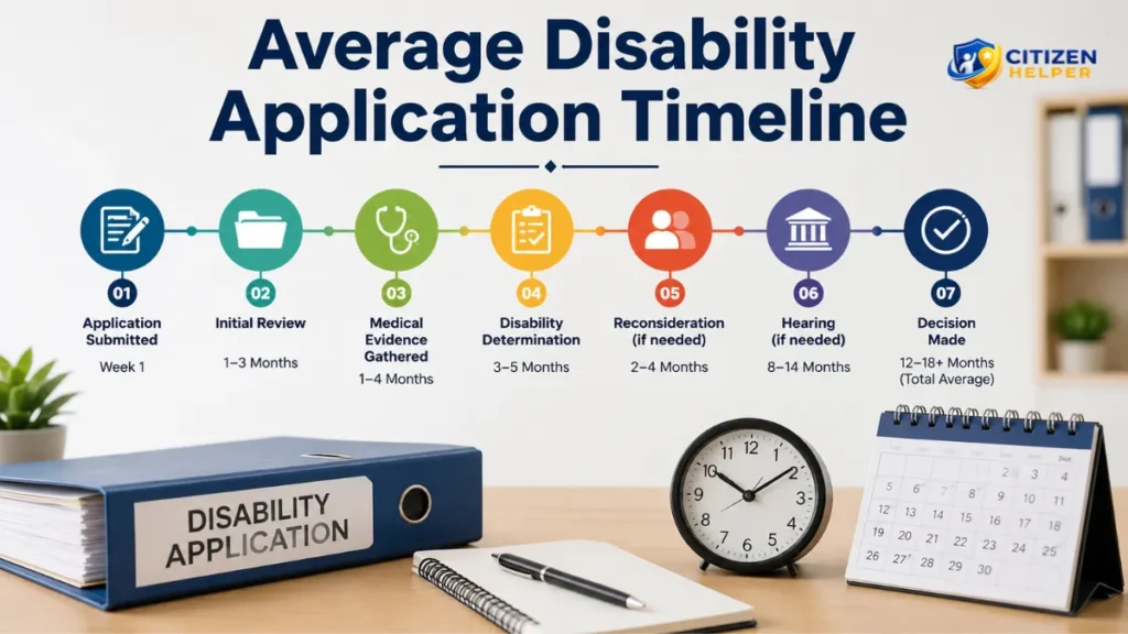 Average Disability Application Timeline