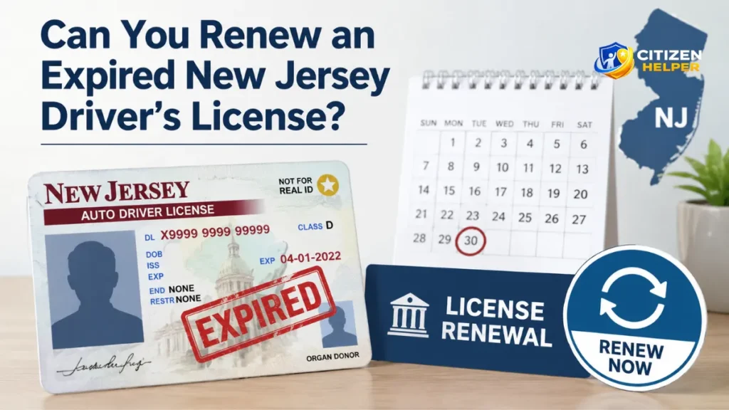 Can You Renew an Expired New Jersey Driver's License?