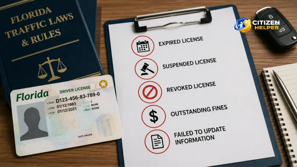 Common Reasons Your Florida Driver's License May Not Be Valid