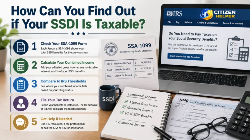 How Can You Find Out if Your SSDI Is Taxable?