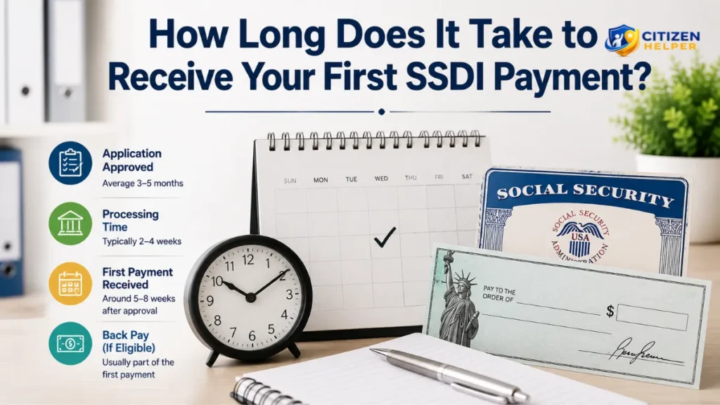 How Long Does It Take to Receive Your First SSDI Payment?