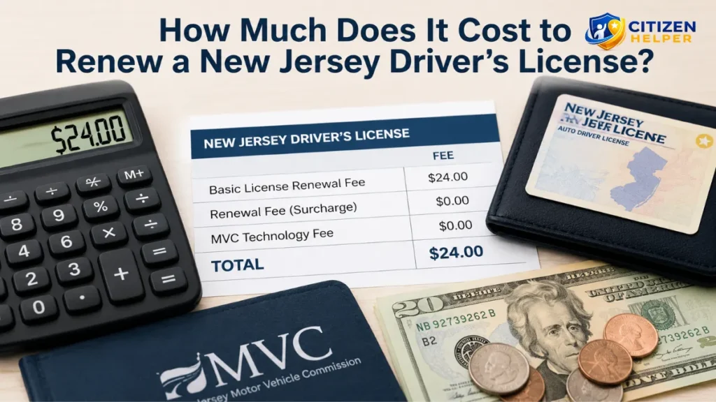 How Much Does It Cost to Renew a New Jersey Driver's License?