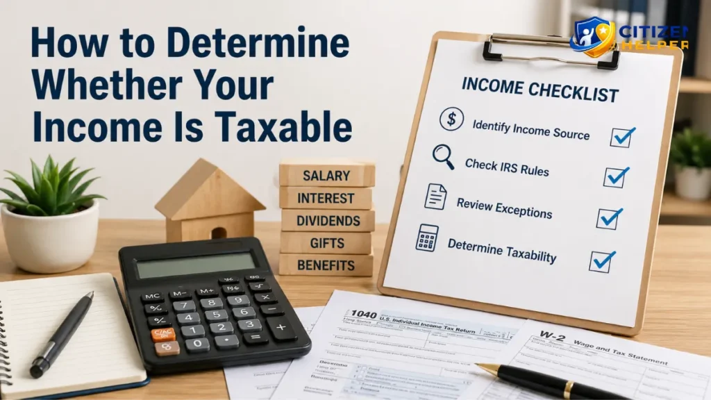 How to Determine Whether Your Income Is Taxable