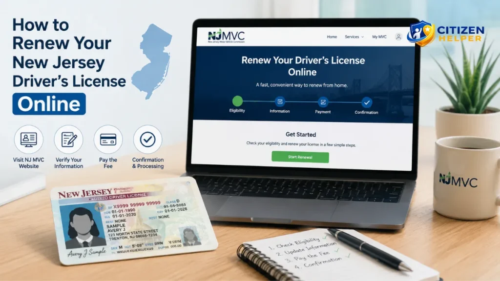 How to Renew Your New Jersey Driver's License Online