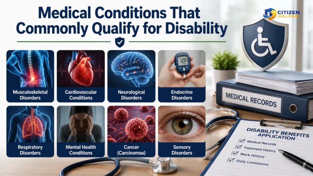 Medical Conditions That Commonly Qualify for Disability