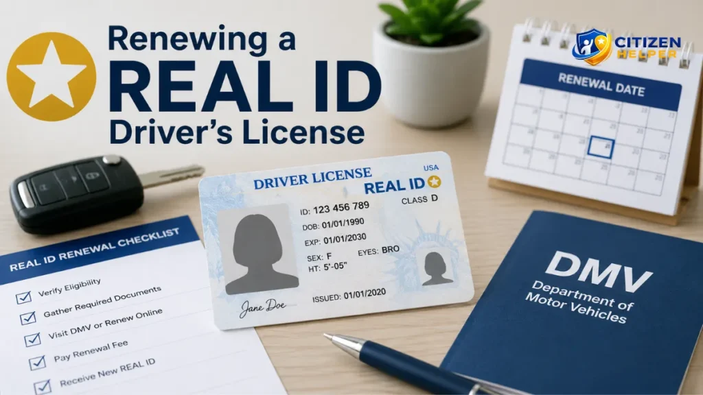 Renewing a REAL ID Driver's License