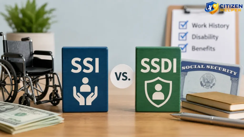 SSI vs. SSDI: Key Differences