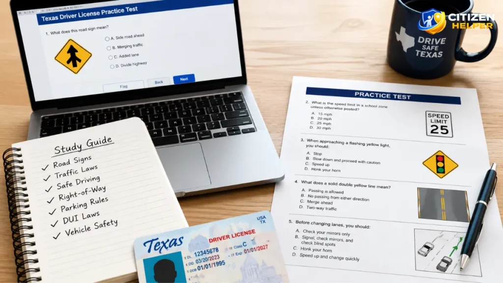 Texas Drivers License Practice Test: Sample Questions