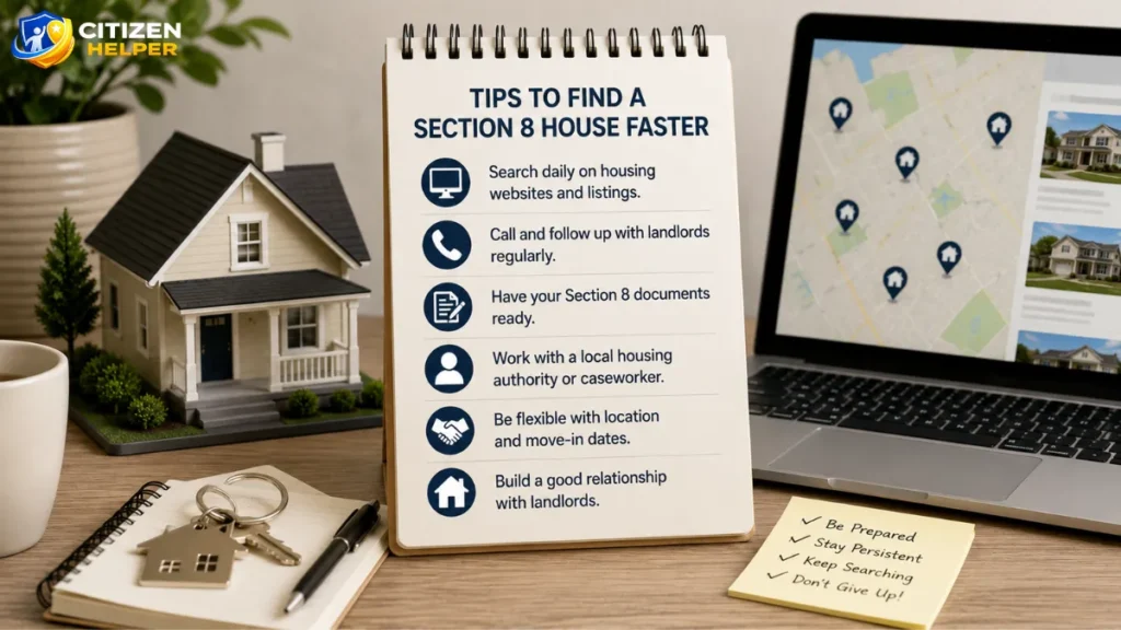 Tips for Finding a Section 8 House Faster