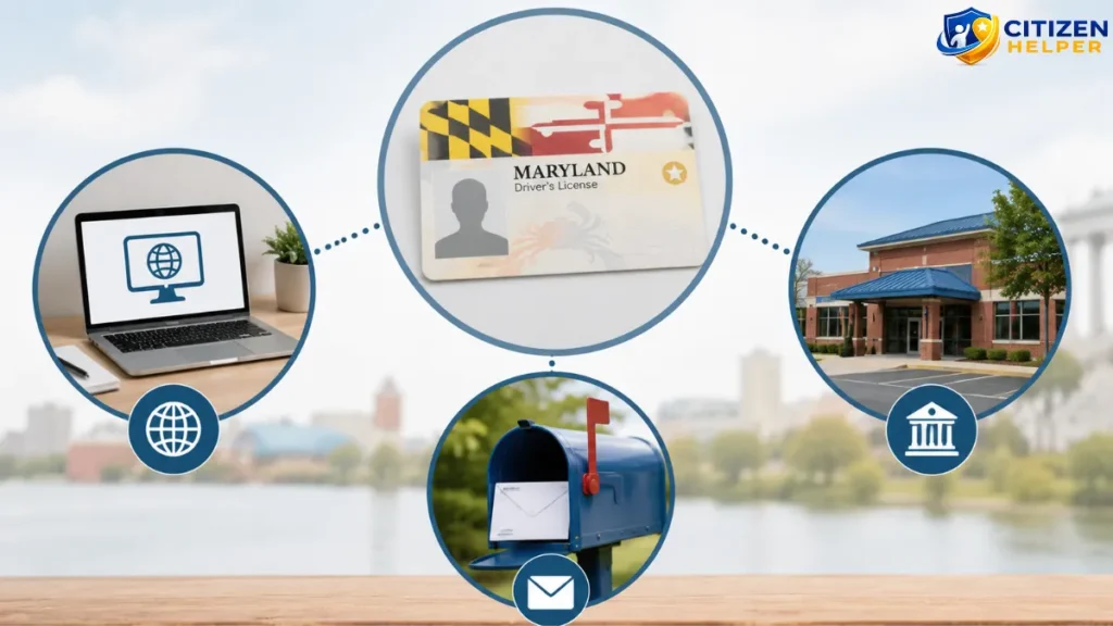 Ways to Renew Your Driver's License in Maryland