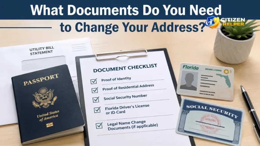 What Documents Do You Need to Change Your Address?