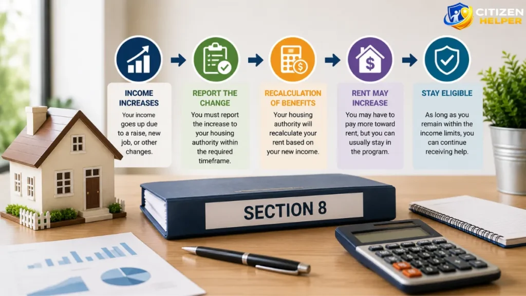 What Happens if Your Income Increases After You Get Section 8?