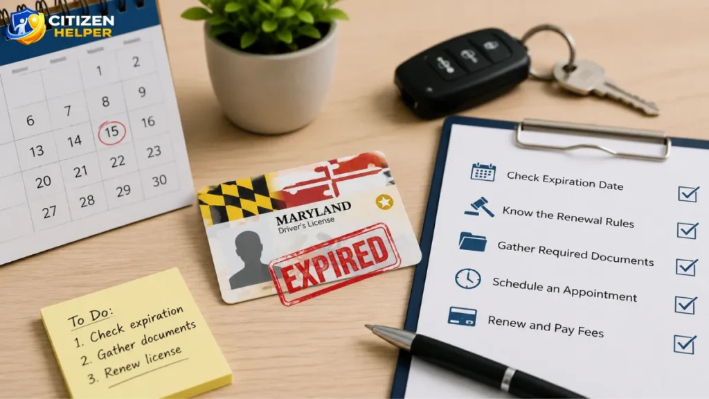 What If Your Maryland Driver's License Has Expired?