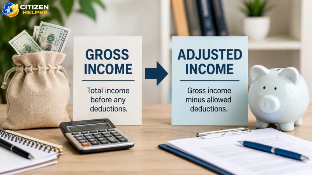 What Is the Difference Between Gross Income and Adjusted Income?
